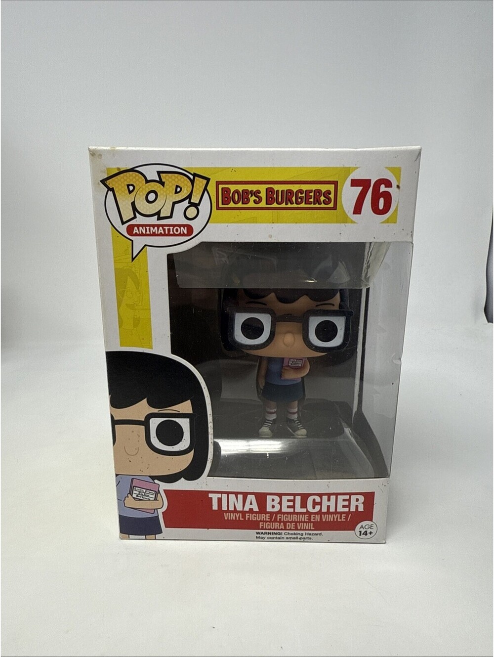 Funko Pop! Animation Tina Belcher Bob's Burgers #76 Vinyl Figure